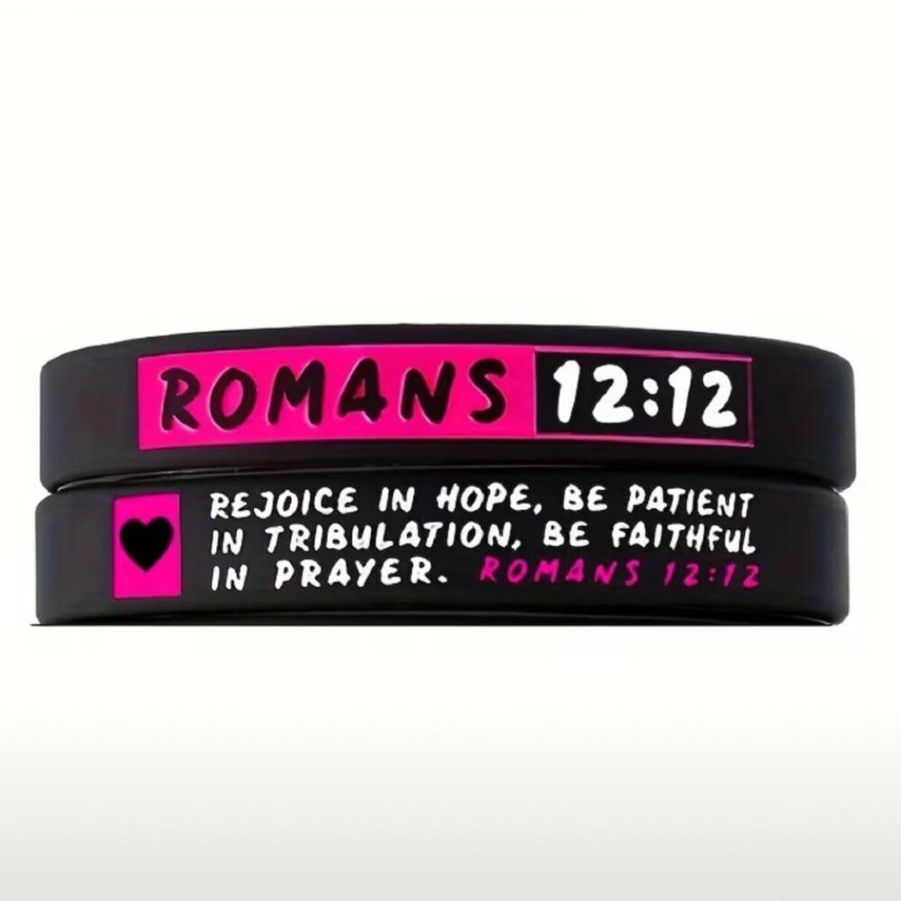 NEW - FAITH COLOR NEON VERSE BRACELETS - 4 COLORS OPTIONS (1PC) - Picture 2 of 7